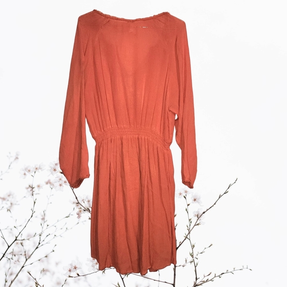 Gentle Fawn Smocked LS Mini Dress - Picture 2 of 3